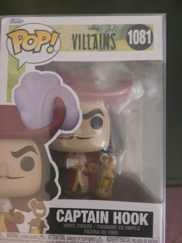 Disney Villains 1081 Captain Hook - Funko action figure collectible [Barcode 889698573481] - Main Image 2