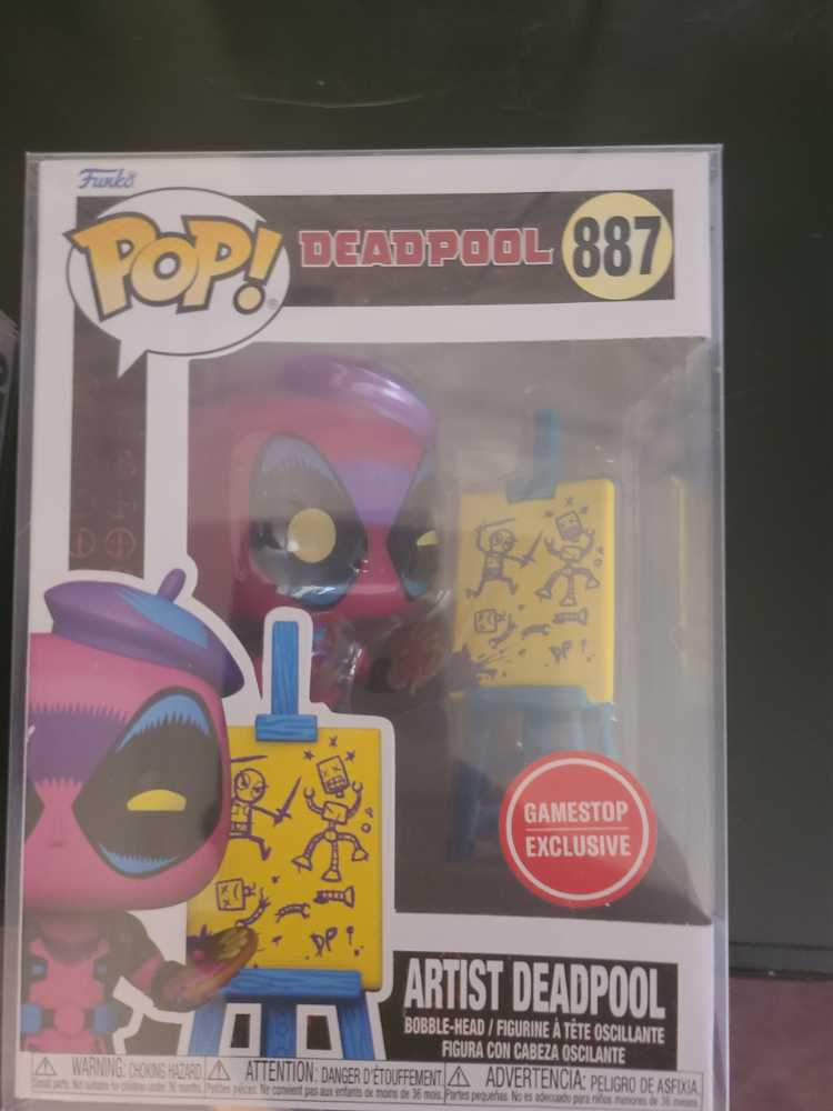 Deadpool 887 Artist Deadpool Exclusive Figure  action figure collectible [Barcode 889698584296] - Main Image 2