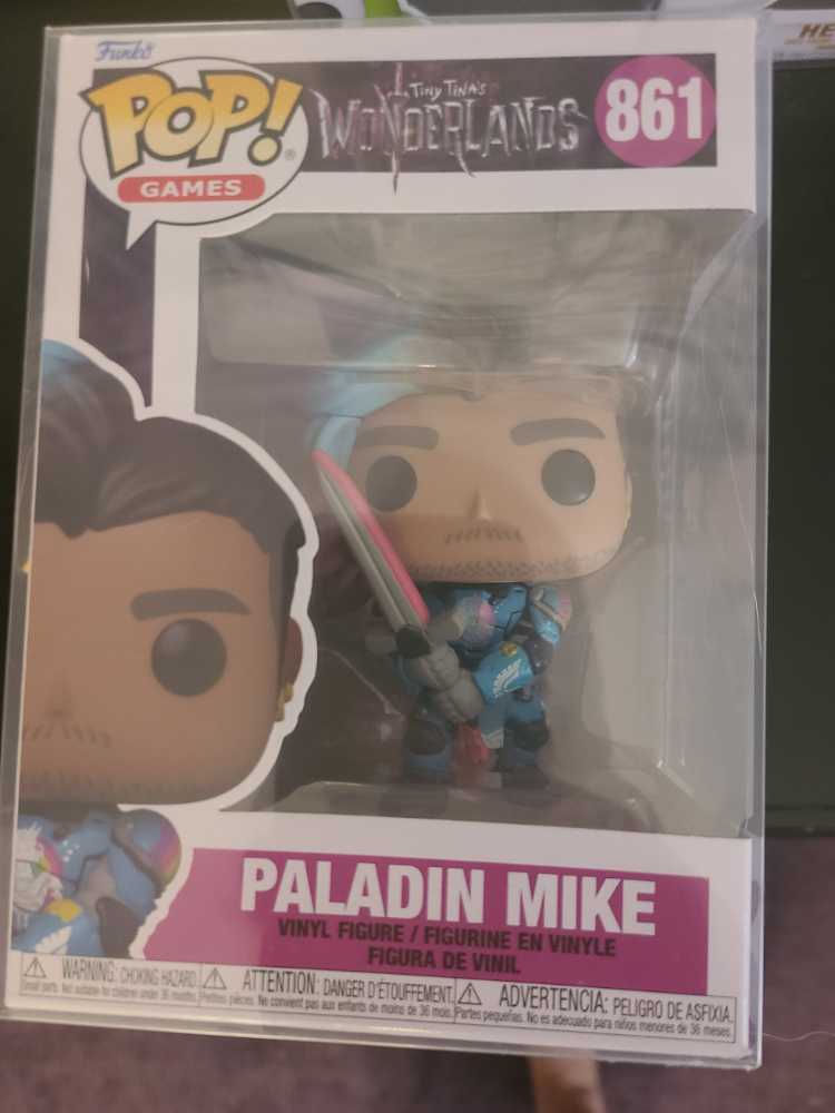 Tiny Tina’s Wonderlands 861 Paladin Mike  action figure collectible [Barcode 889698593342] - Main Image 2