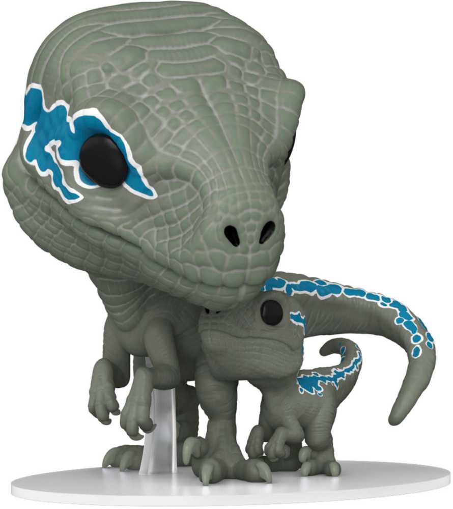 (Damaged Box) Jurassic World: Velociraptors (Blue & Beta) - Funko Pop Movies (Jurrasic Park) action figure collectible [Barcode 889698622233] - Main Image 3