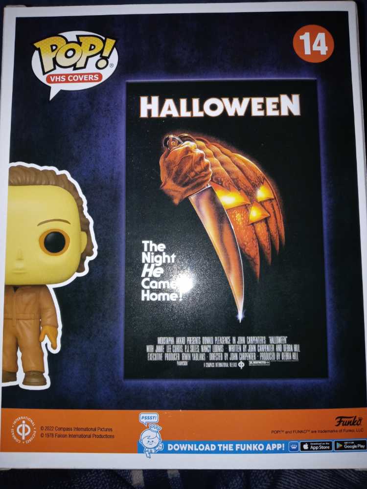 VHS Covers Halloween: Michael Myers #14 - Funko (VHS Covers) (Halloween) action figure collectible [Barcode 889698609982] - Main Image 2