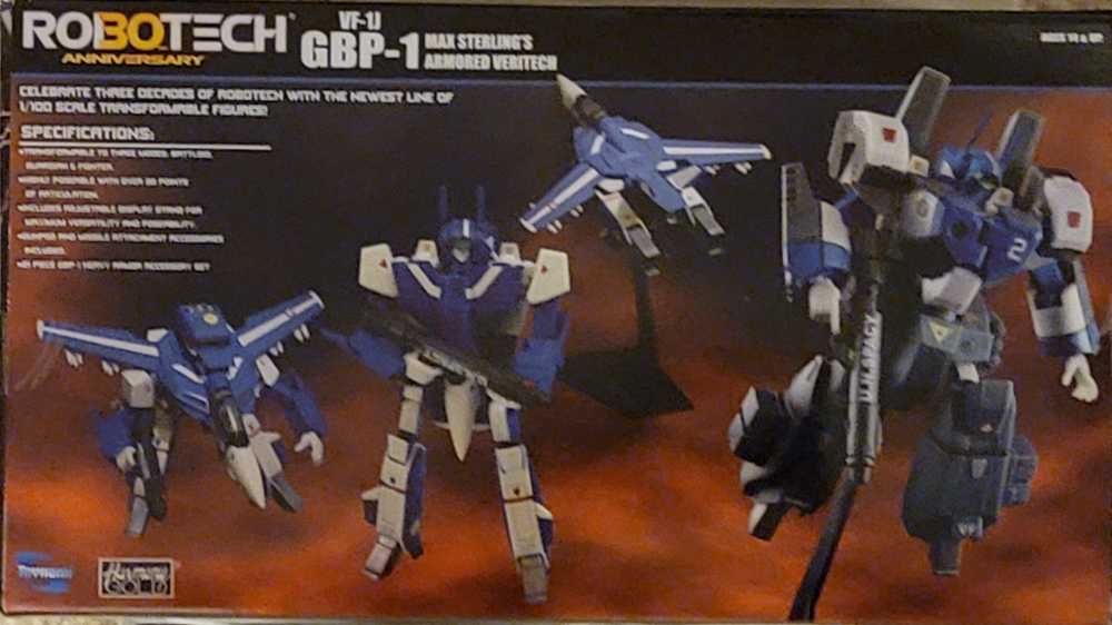 Robotech 30th Anniversary VF-1J + GBP-1 Heavy Armor - Toynami (Robotech) action figure collectible - Main Image 2