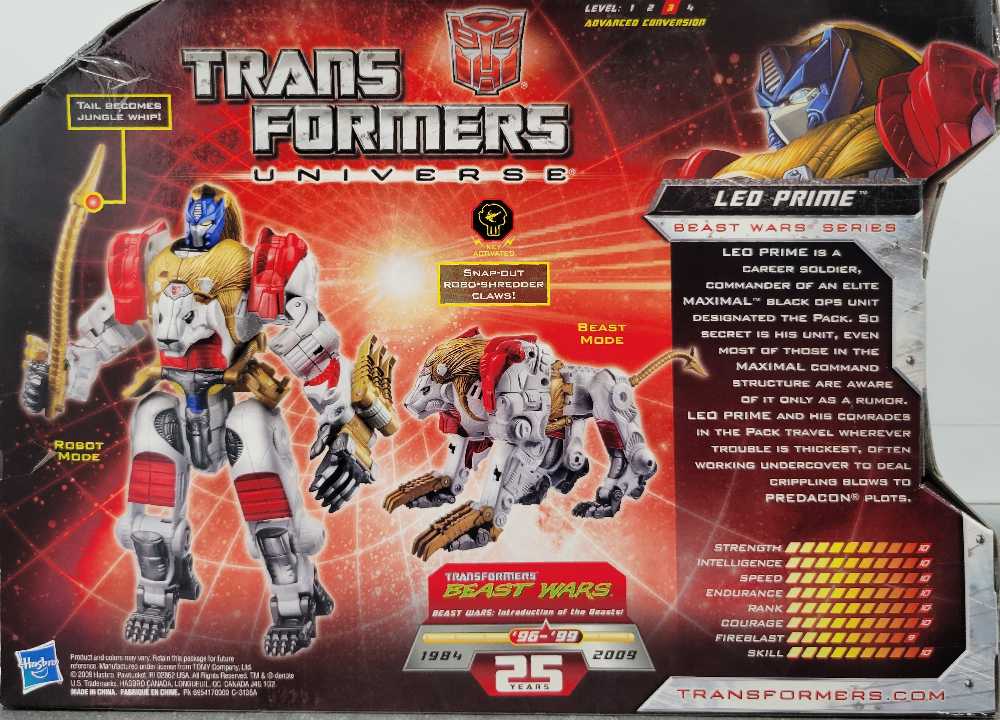 Leo Prime Target Boxed - Hasbro (Universe 2.0) action figure collectible - Main Image 4