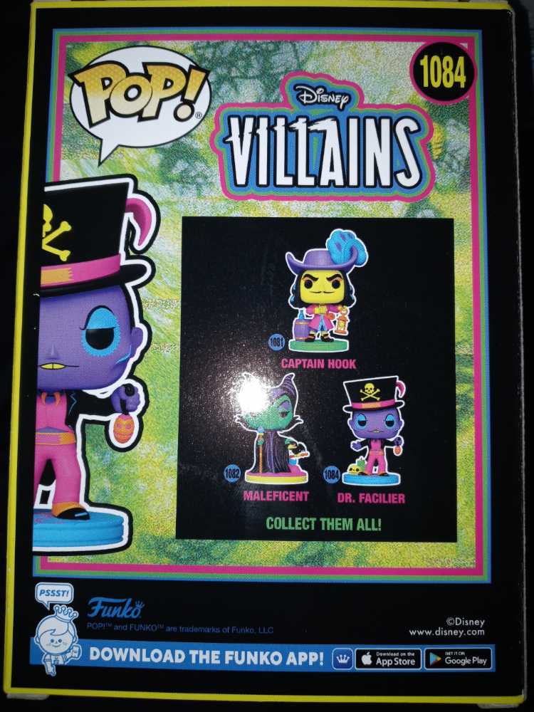 Disney Villains: Dr. Facilier #1084 - Funko (Disney Villains) (Disney Villains) action figure collectible [Barcode 889698603942] - Main Image 2