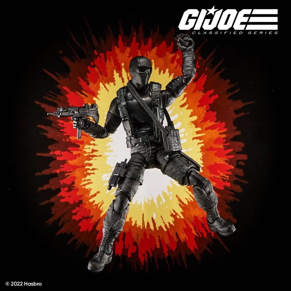 Snake Eyes (Retro) - Hasbro (G.I. Joe) action figure collectible [Barcode 5010993973422] - Main Image 3