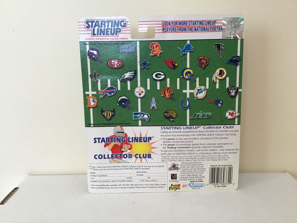 Ricky Watters - Kenner action figure collectible - Main Image 2