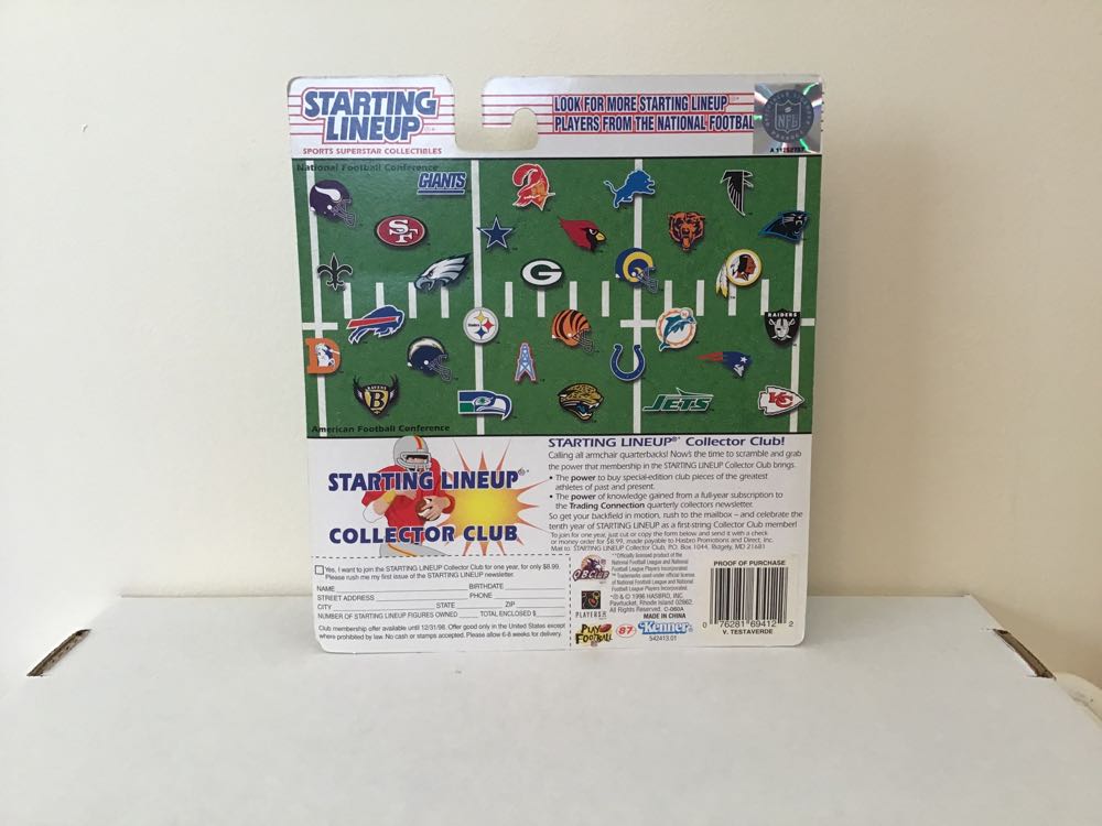 Vinny Testaverde - Kenner action figure collectible - Main Image 2