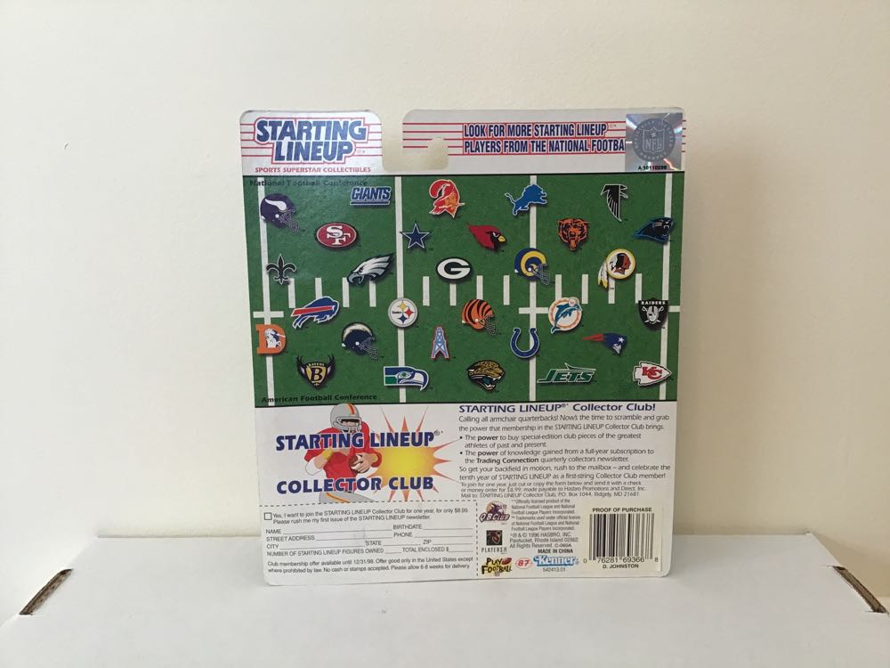 Daryl Johnston - Kenner action figure collectible - Main Image 2