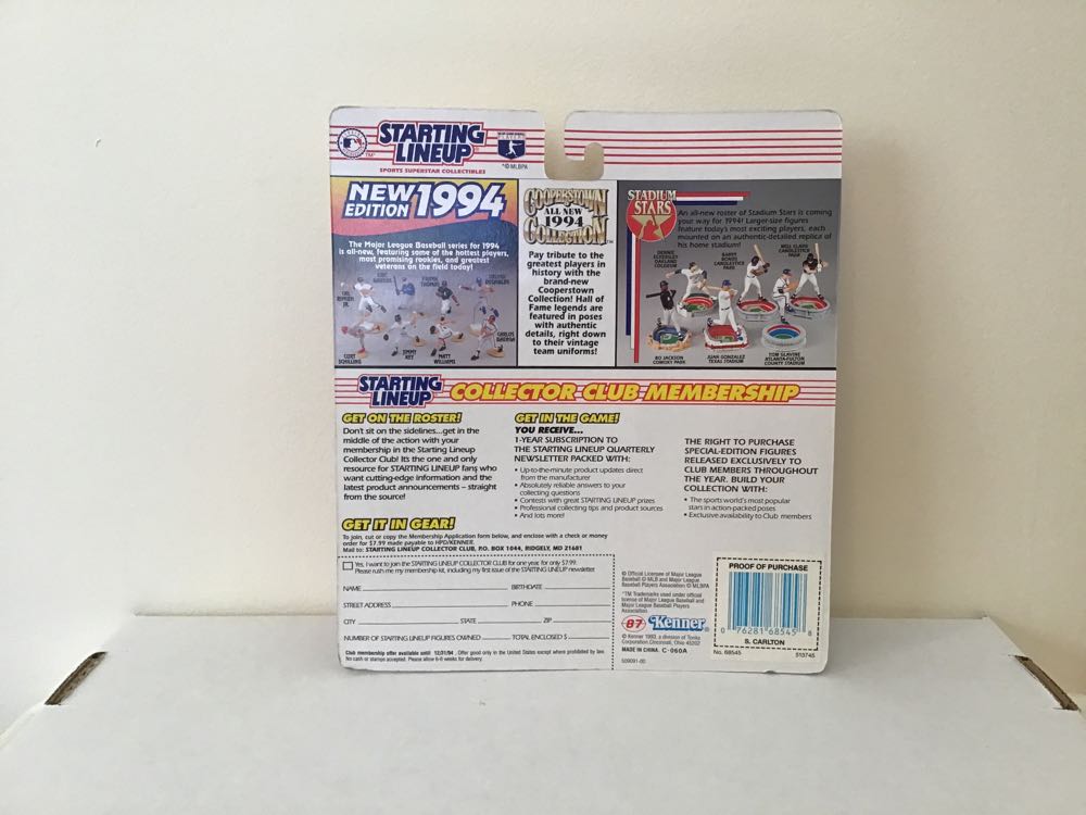 Steve Carlton - Kenner action figure collectible - Main Image 2