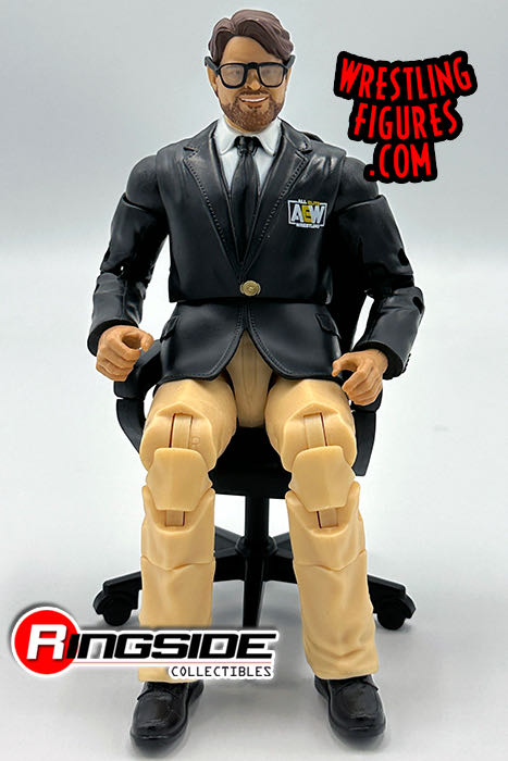 Tony Schiavone - Jazwares (AEW - Unrivaled) action figure collectible [Barcode 191726445319] - Main Image 3