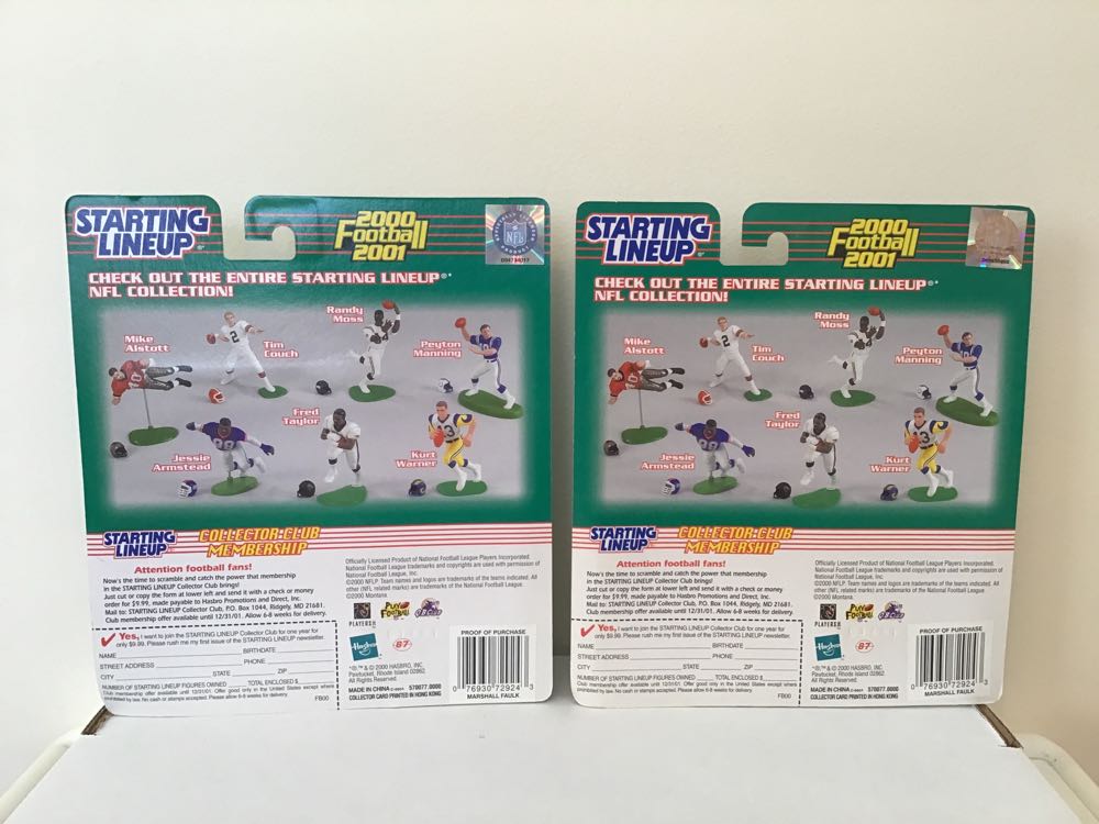 Marshall Faulk - Kenner action figure collectible - Main Image 2