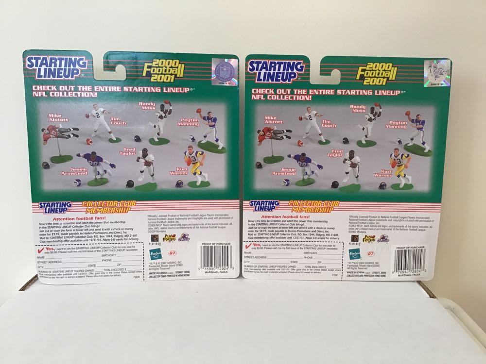 Marshall Faulk - Kenner action figure collectible - Main Image 2