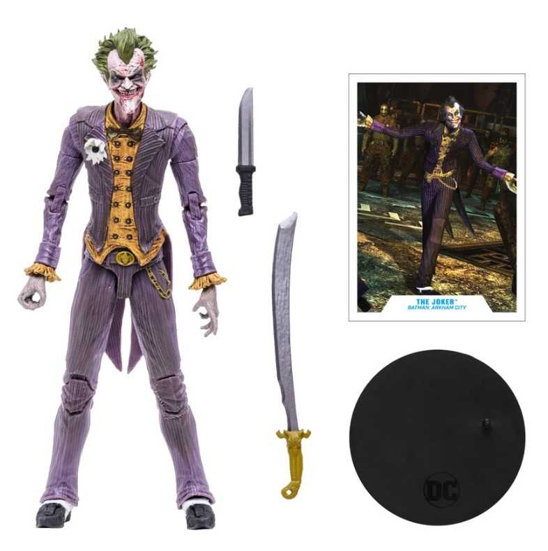 The Joker - McFarlane Toys (Batman: Arkham City) action figure collectible [Barcode 787926153866] - Main Image 3