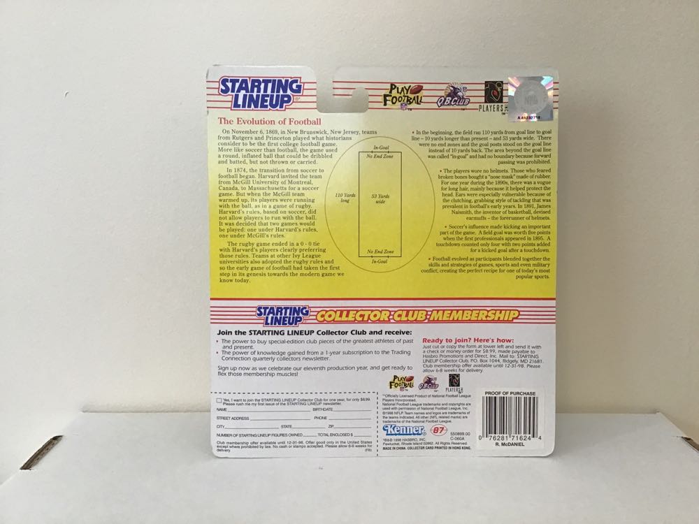 Randall McDaniel - Kenner action figure collectible - Main Image 2