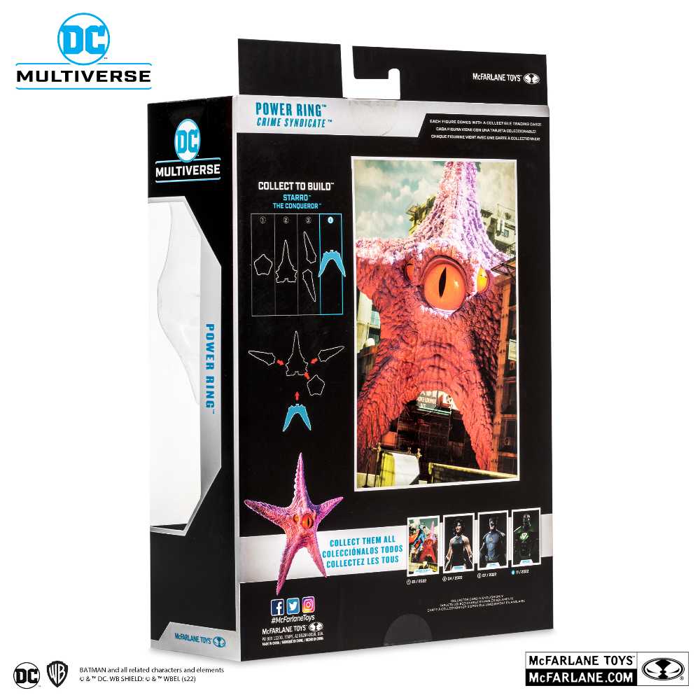 Power Ring - DC - VILLAINS (Crime Syndicate) action figure collectible [Barcode 787926154504] - Main Image 2