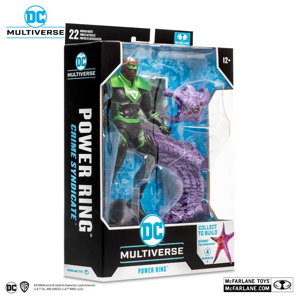 Power Ring - DC - VILLAINS (Crime Syndicate) action figure collectible [Barcode 787926154504] - Main Image 3