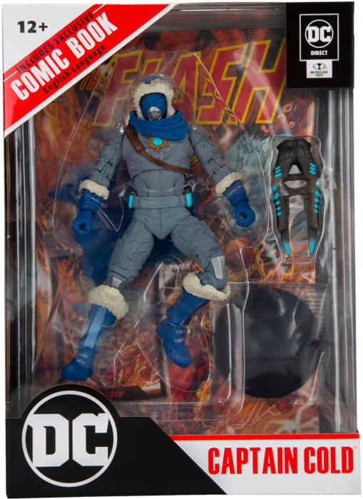DC McFarlane Captain Cold (Page Puncher) - Mcfarlane Dc Direct (DC Multiverse) action figure collectible [Barcode 787926159080] - Main Image 2