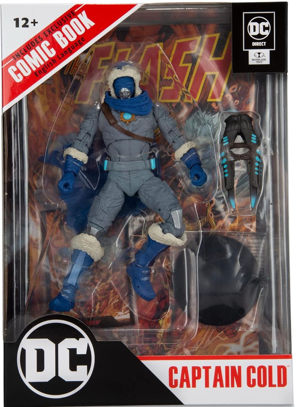 DC McFarlane Captain Cold (Page Puncher) - Mcfarlane Dc Direct (DC Multiverse) action figure collectible [Barcode 787926159080] - Main Image 3
