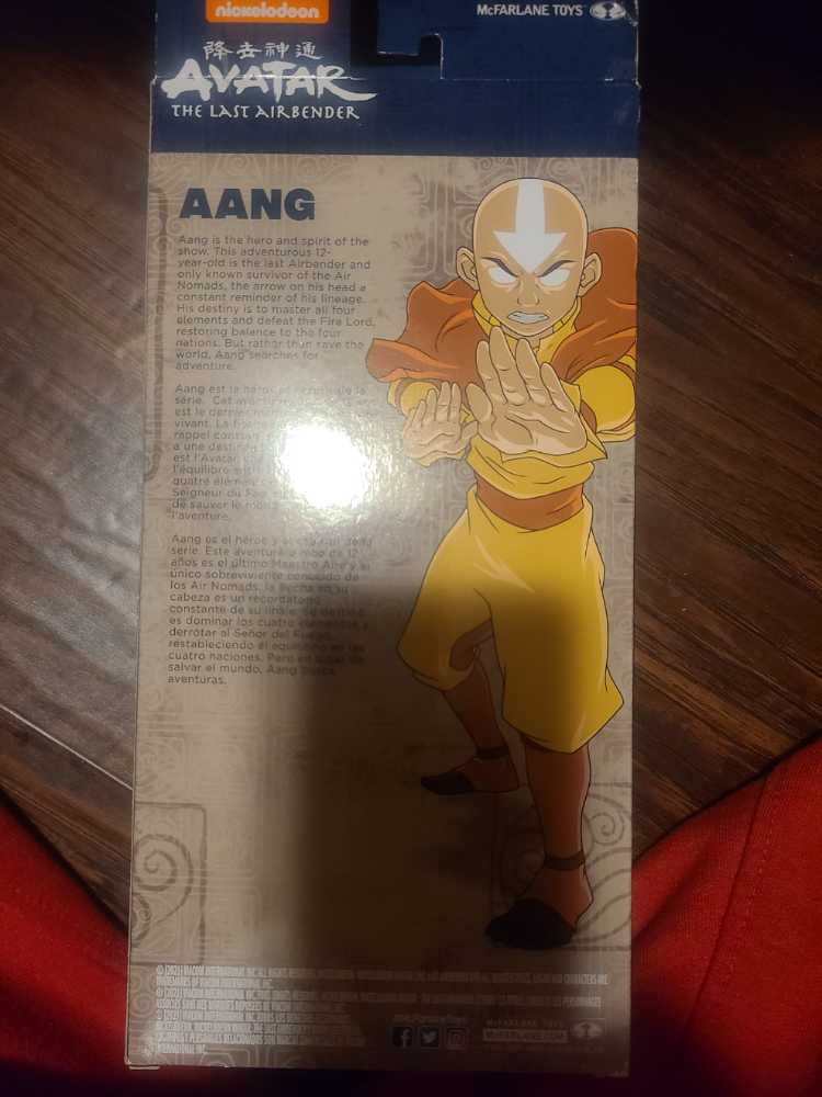 Aang (Avatar Stare) - McFarlane Toys (Avatar - The Last Airbender) action figure collectible [Barcode 787926191165] - Main Image 3