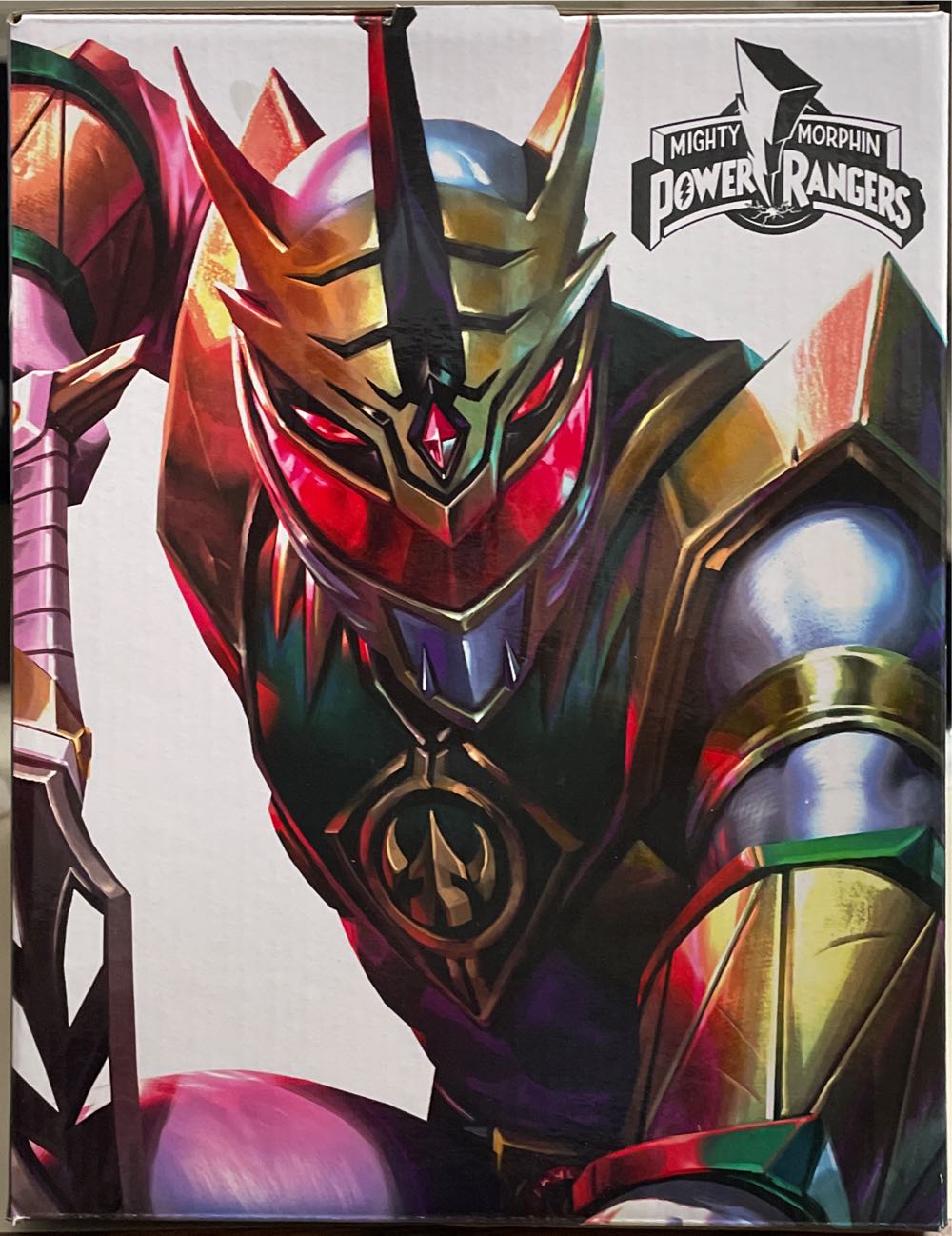 Mighty Morphin Power Rangers: Replica Lord Drakkon Helmet - Hasbro (Power Rangers Lightning Collection) action figure collectible [Barcode 5010994113698] - Main Image 4