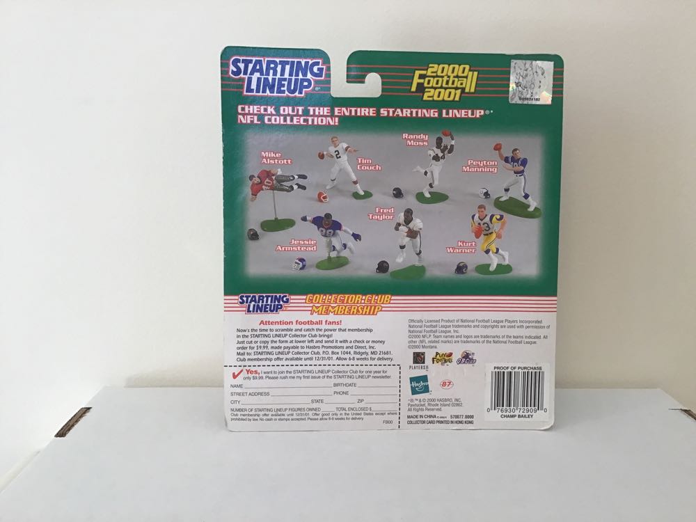 Champ Bailey - Kenner action figure collectible - Main Image 2