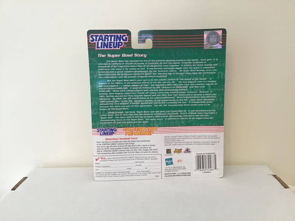 John Randle - Kenner action figure collectible - Main Image 2