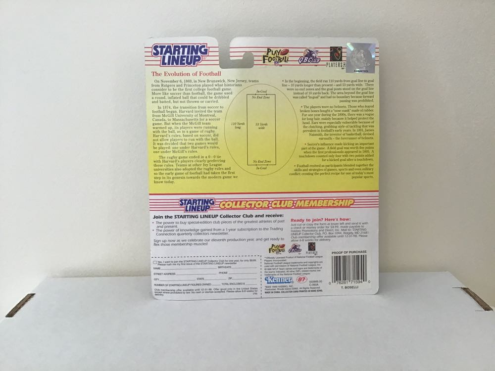 Tony Boselli - Kenner action figure collectible - Main Image 2