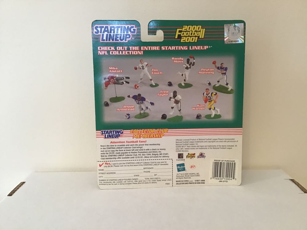 Jim Otto - Kenner action figure collectible - Main Image 2