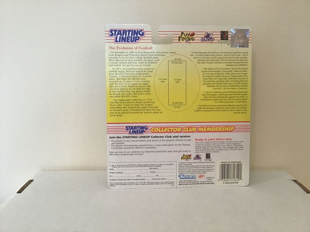 Chester McGlockton - Kenner action figure collectible - Main Image 2