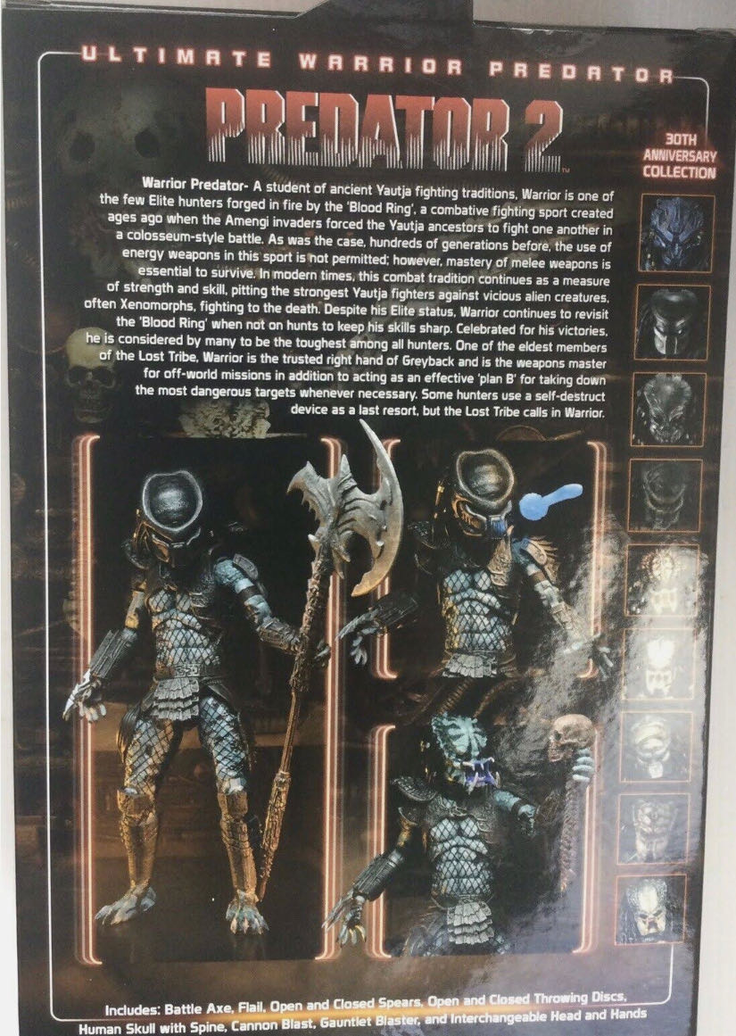 Predator Ultimate Warrior Predator - Neca (Predator) action figure collectible [Barcode 634482515860] - Main Image 2