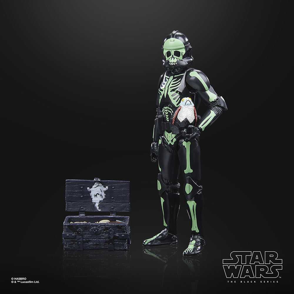 Clone Trooper (Halloween Edition) - Hasbro (Star Wars The Black Series : Holiday Edition) action figure collectible [Barcode 5010994166410] - Main Image 4