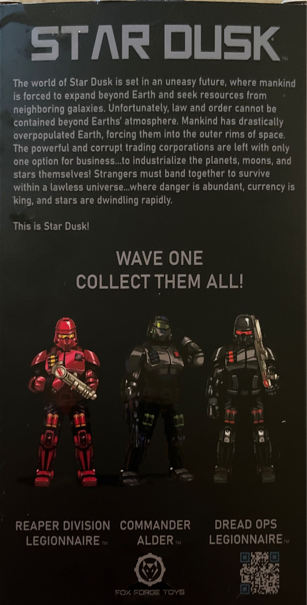 Commander Alder - Fox Forge Toys (Star Dusk) action figure collectible - Main Image 3