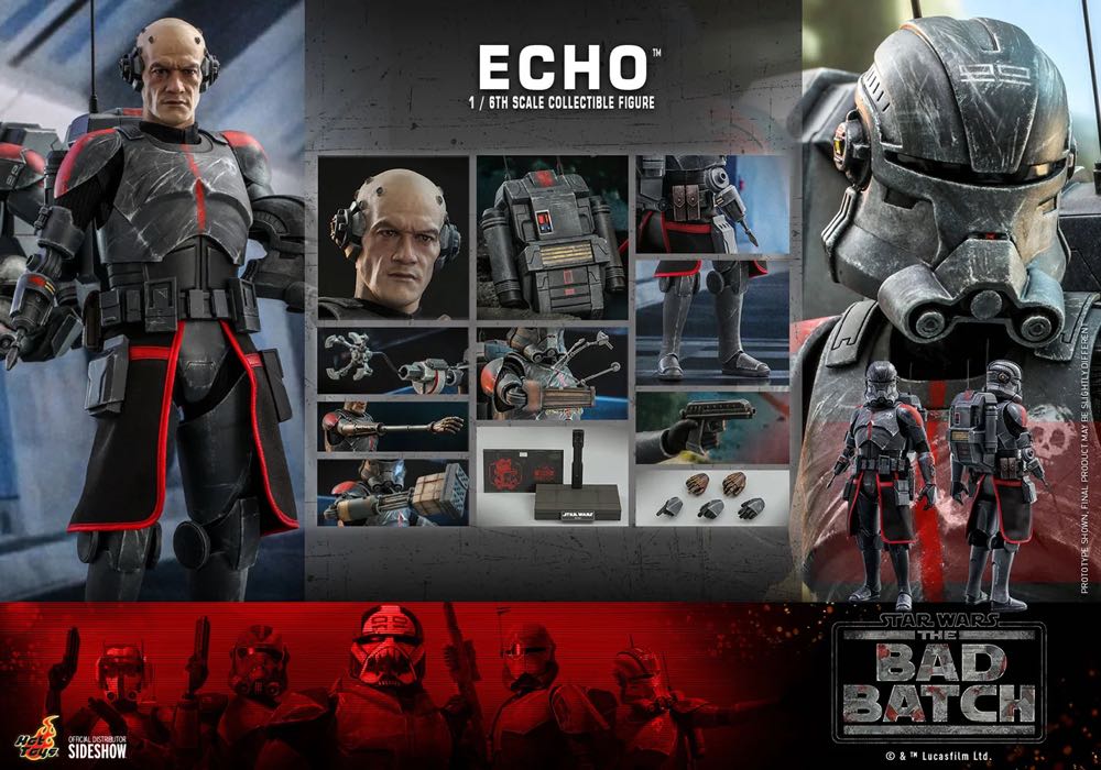 Echo TMS042 - Hot Toys (Star Wars Hot Toys) action figure collectible [Barcode 4895228607843] - Main Image 4
