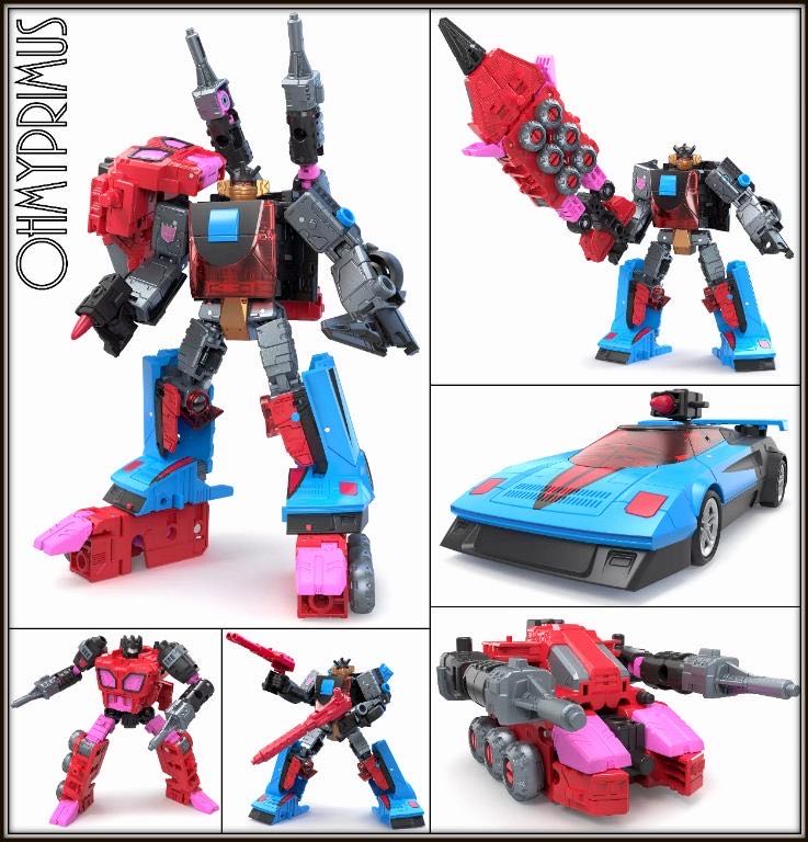 Slicer And Exo Suit Shattered Glass - Hasbro (Transformers Shattered Glass) action figure collectible [Barcode 5010994171780] - Main Image 3