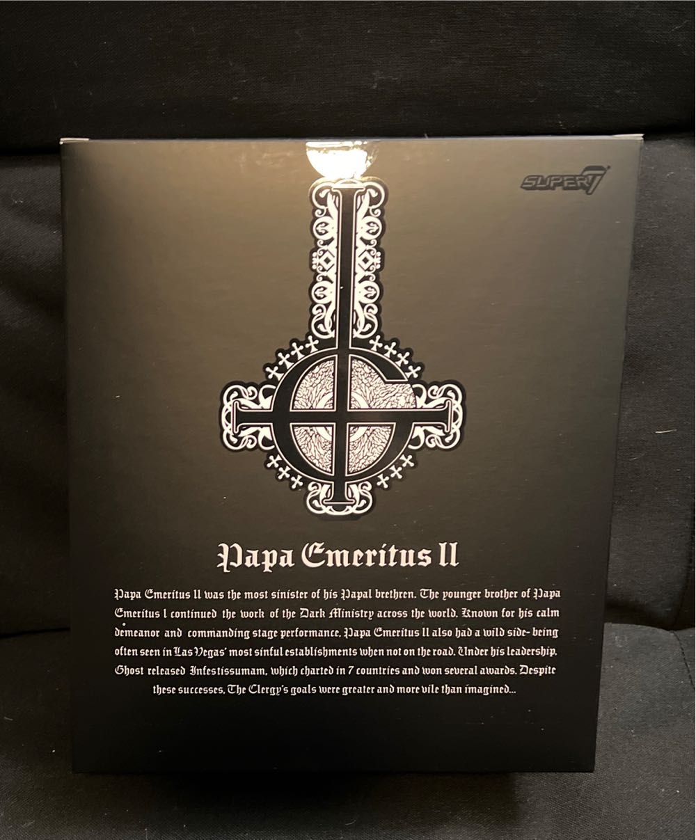 Papa Emeritus II - Super7 (Ghost) action figure collectible [Barcode 840049821699] - Main Image 2