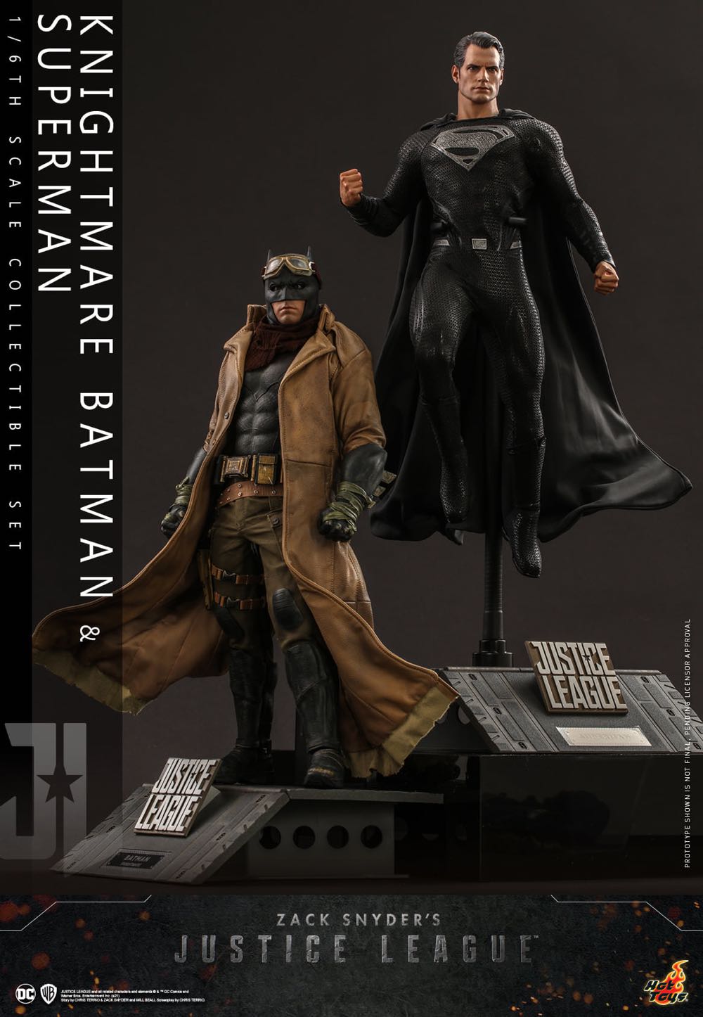 Hot Toys TMS 38 - Knightmare Batman & Superman (Zack Snyder - Justice League) - Hot Toys (Justice League - Zack Snyder) action figure collectible - Main Image 1