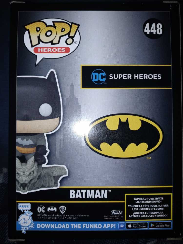 Batman: Batman Lights & Sound #448 - Funko (Batman) (Batman) action figure collectible [Barcode 889698668590] - Main Image 2