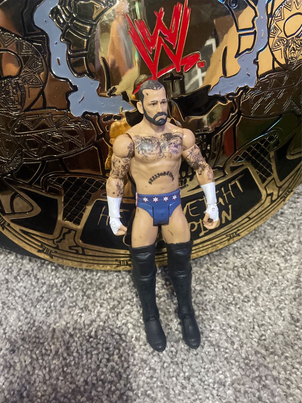 CM Punk  action figure collectible - Main Image 1
