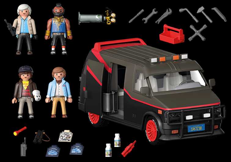 Playmobil The A-Team Van - Playmobil (Playmobil) action figure collectible [Barcode 4008789707505] - Main Image 3