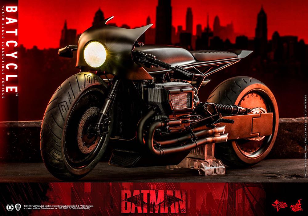 Hot Toys The Batman Batcycle - Hot Toys (The Batman (2022)) action figure collectible - Main Image 2