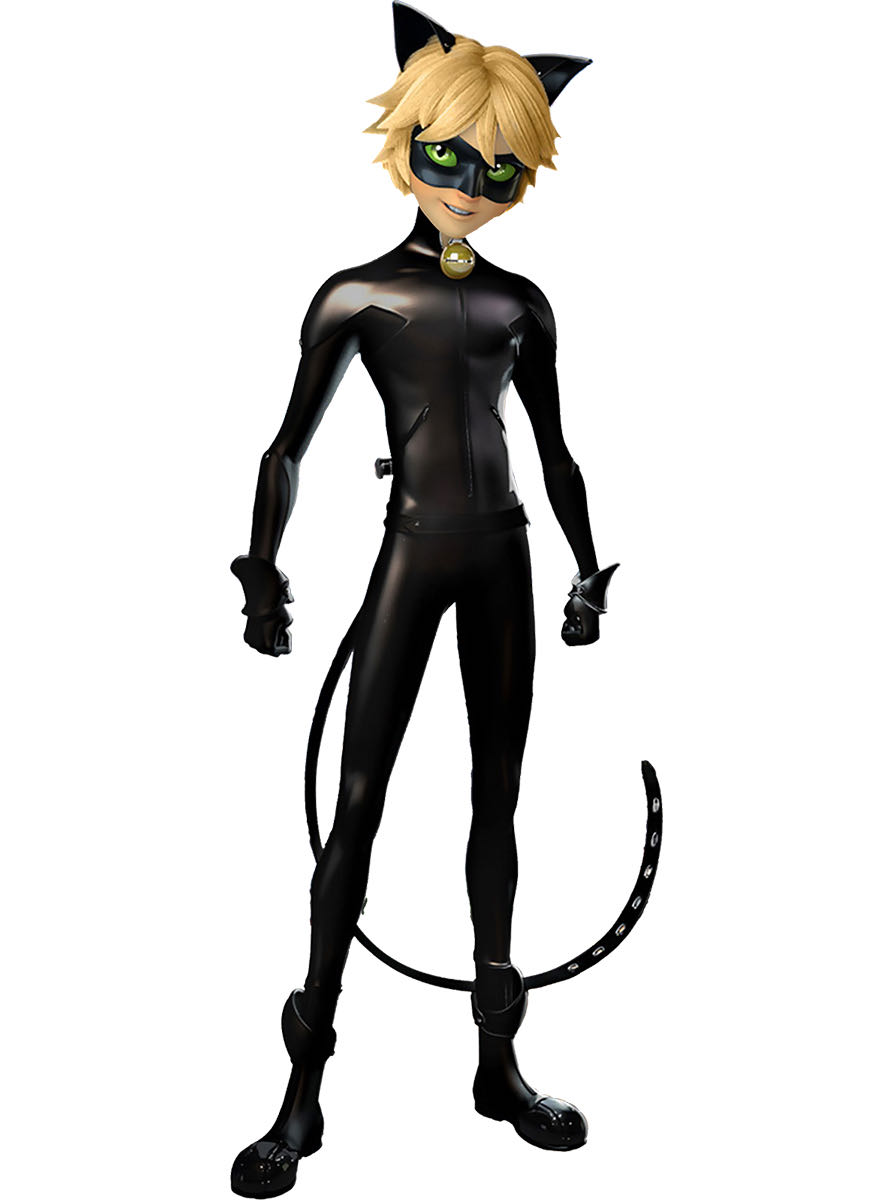 Cat Noir - Playmates Toys (Miraculous) action figure collectible [Barcode 043377504221] - Main Image 2