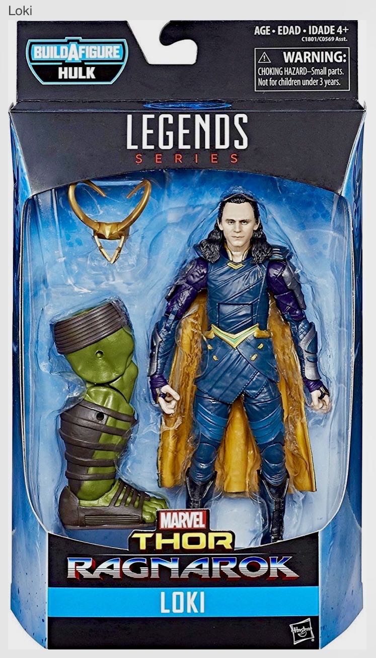 Marvel Legends Thor: Ragnarok Series LOKI (BAF Gladiator Hulk ) - Hasbro (Marvel Legends) action figure collectible - Main Image 1