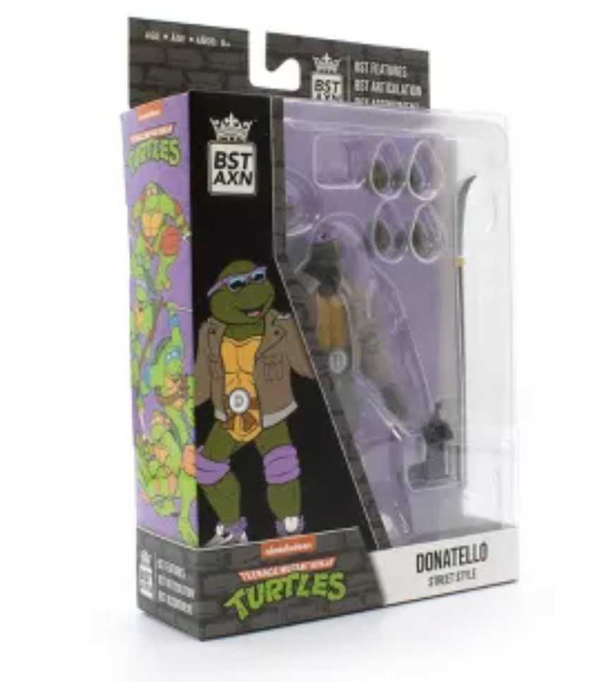 Donatello Street Style (Tan Main Jacket) - BST AXN / The Loyal Subjects (The Loyal Subjects: BST AXN (TMNT)) action figure collectible [Barcode 850039772061] - Main Image 3