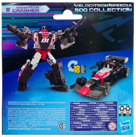 Velocitron Speedia 500 Crasher - Hasbro (Transformers Legacy) action figure collectible [Barcode 5010994186609] - Main Image 2