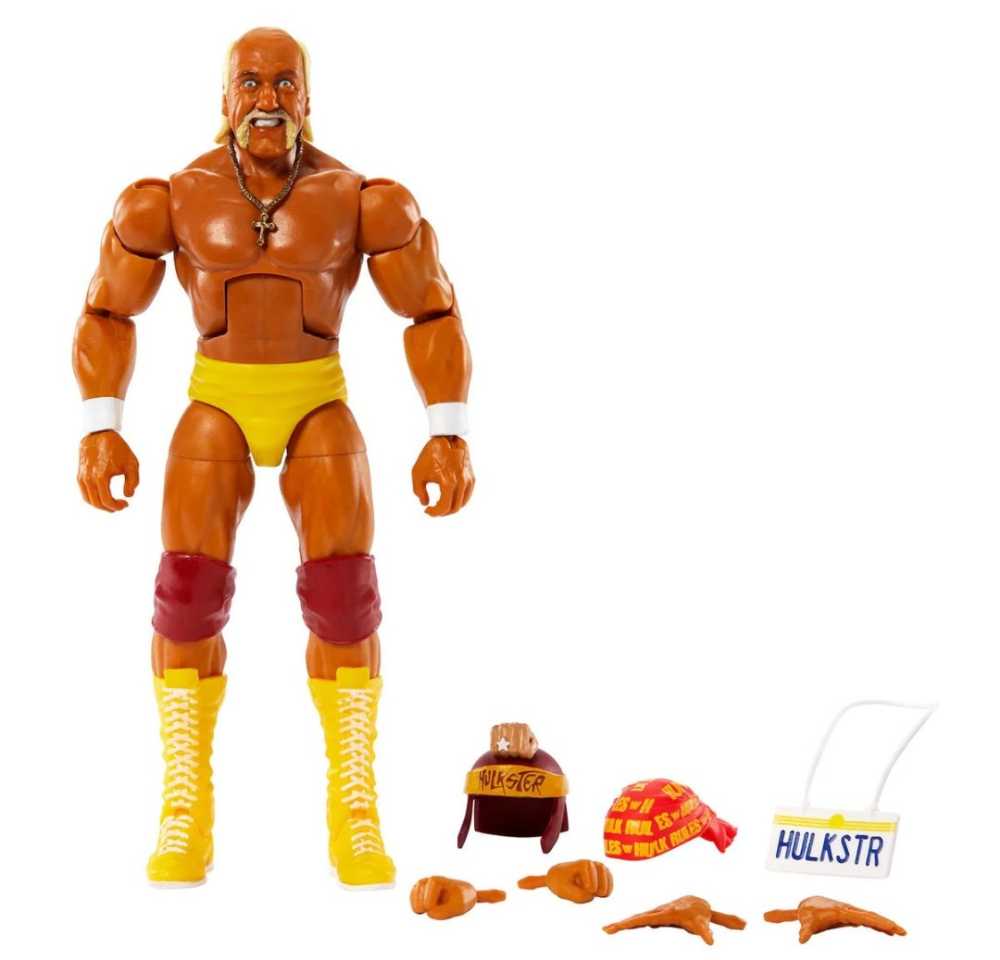 Hulk Hogan - Mattel (WWE Elite Series 96) action figure collectible [Barcode 194735021529] - Main Image 3
