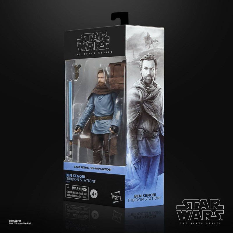 Ben Kenobi (Tibidon Station) - Hasbro (Star Wars Black 6”) (Star Wars) action figure collectible - Main Image 3