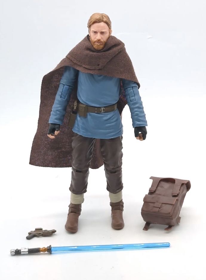 Ben Kenobi (Tibidon Station) - Hasbro (Star Wars Black 6”) (Star Wars) action figure collectible - Main Image 4