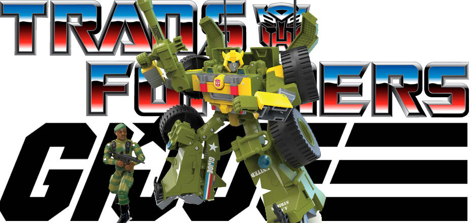 G.I. Joe/transformers Bumblebee A.W.E. Striker & Lonzo “Stalker” Wilkinson - Hasbro / Takara Tomy (Transformers Crossovers) action figure collectible [Barcode 5010996131461] - Main Image 6