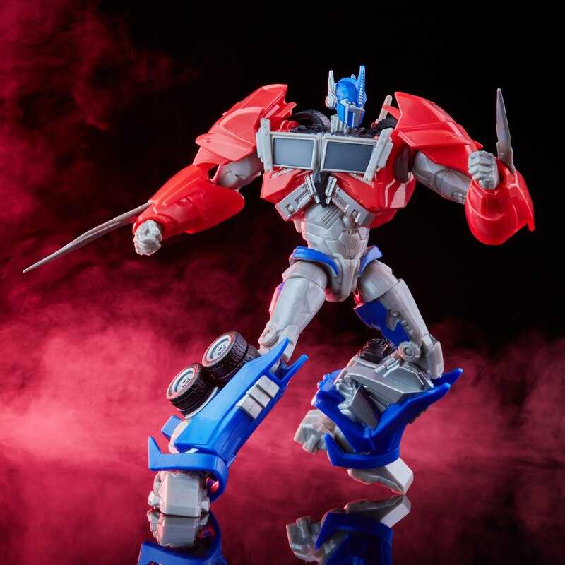 R.E.D. Transfomers Prime Optimus Prime Red Action Figure New In Stock - Hasbro (Transformers R.E.D.) action figure collectible [Barcode 5010994177805] - Main Image 3