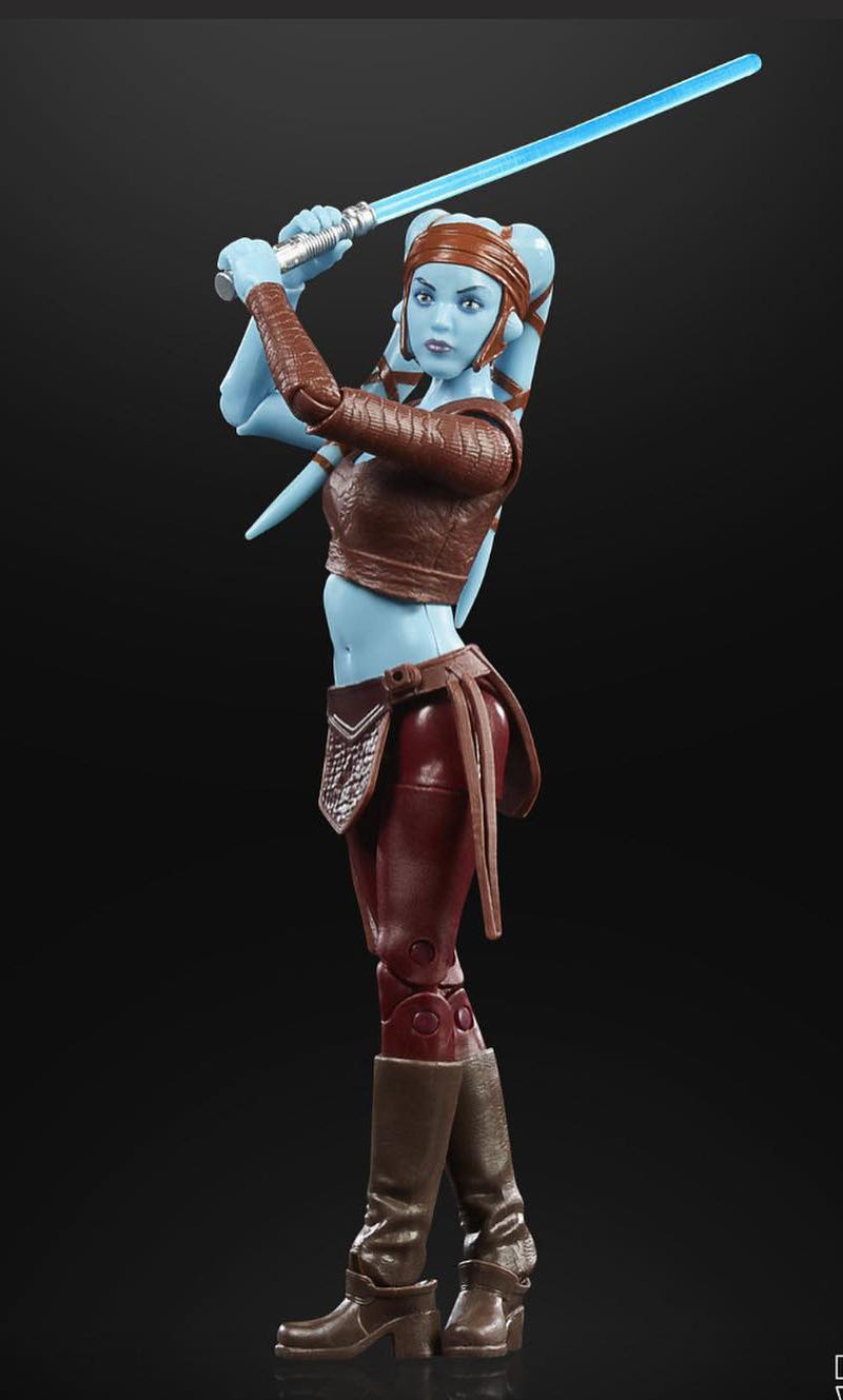 Aayla Secura - Hasbro (Star Wars Black Series) (Star Wars The Black Series : Attack of the Clones) action figure collectible [Barcode 5010993993734] - Main Image 3
